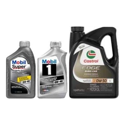 Standard, Premium and Elite European oil