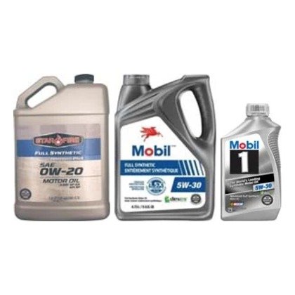 Standard, Premium and Elite oil